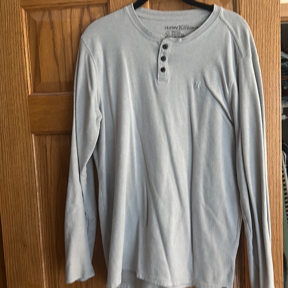Hurley Grey Henley lightweight